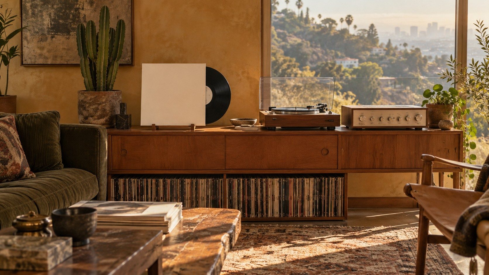 Listening room for Pacific Standard